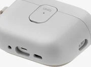 UNIQ CLYDE AIRPODS PRO 3RD GEN LOCK CASE - MIST GREY/KHAKI (MIST GREY/KHAKI)