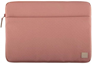 UNIQ VIENNA PROTECTIVE NYLON LAPTOP SLEEVE (UP TO 14”) - PEACH PINK (PEACH PINK)