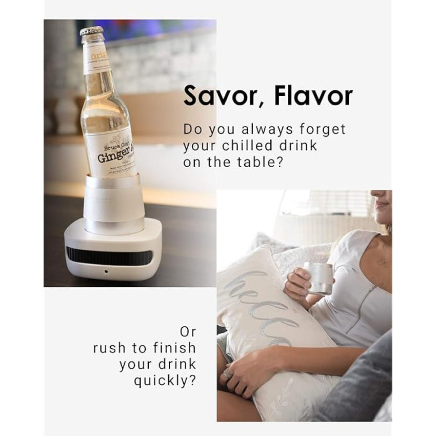 Allocacoc CupCooler Hot + Cold UK; GREY	 10748GY/UKCUPC