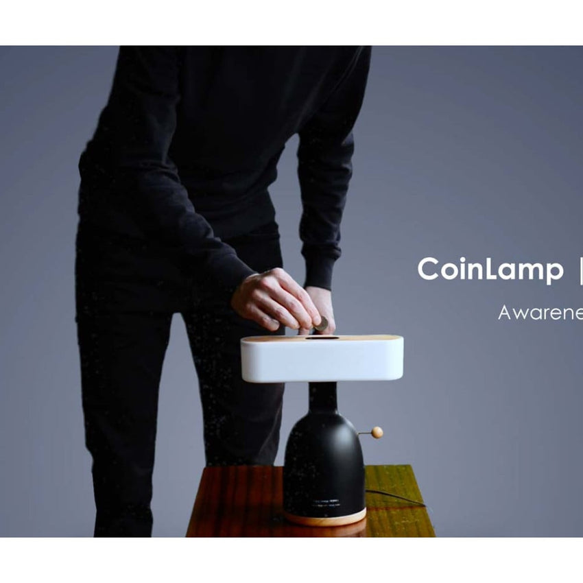 Allocacoc DINA Coin Lamp Lamp with Money Box Function DH0131/CLDINA