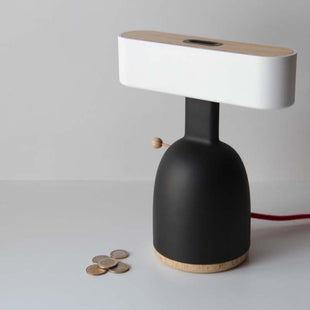 Allocacoc DINA Coin Lamp Lamp with Money Box Function DH0131/CLDINA