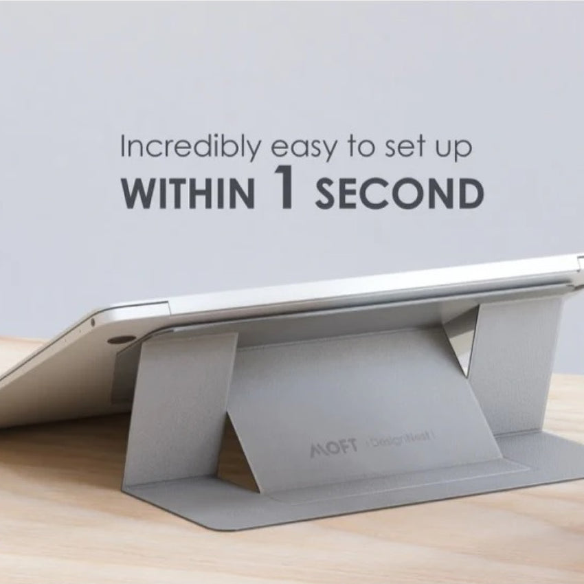 Allocacoc LaptopStand MOFT; GOLD DH0117/MOFTST Gold