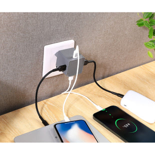 Allocacoc USB Cube Original PD GaN 65W UK GREY DH1250GY/UKPD65