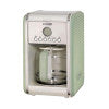 Ariete 1342/04 Retro Style Programmable Coffee Machine, 12-Cup, Green