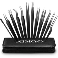ATMOKO 12 PCS ESD Tweezer Set