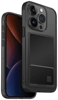 UNIQ HYBRID IPHONE PRO (2023) 6.7 AIR FENDER ID - SMOKED (GREY TINTED)