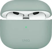 UNIQ LINO HYBRID LIQUID SILICON AIRPODS 4TH GEN (2024) CASE - ICEPLANT GREEN (ICEPLANT GREEN)