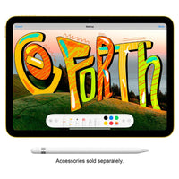 Apple iPad (10th Gen) - A14 Bionic Chip / 64GB / 10.9" Liquid Retina / Wi-Fi / 1YW / Yellow