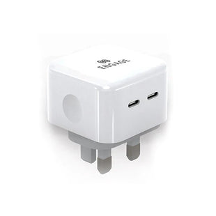 Engage Dual USB-C Port 35W Home Charger - White