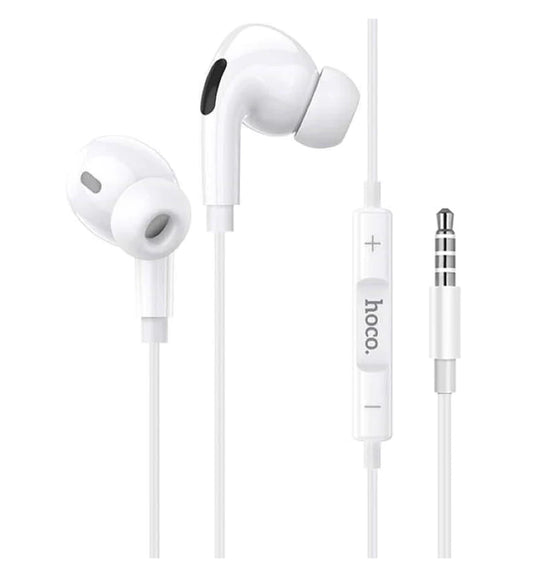 Hoco M77 Earphones - 3.5mm Jack / In-Ear / Wired / White