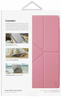UNIQ CAMDEN IPAD 10TH GEN (2022)  - ROUGE PINK (ROUGE PINK)