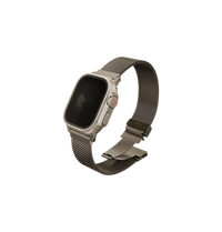 UNIQ DANTE PRO APPLE WATCH SELF-ADJUSTABLE MESH STEEL BAND 49/46/45/44MM - EMBER GOLD (EMBER GOLD)