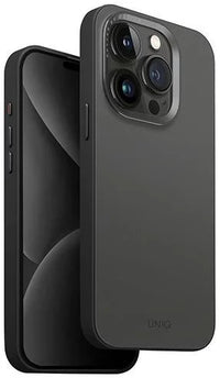 UNIQ HYBRID IPHONE 15 PRO MAGCLICK CHARGING LYDEN DS - CHARCOAL (RHINO GREY/BLACK)