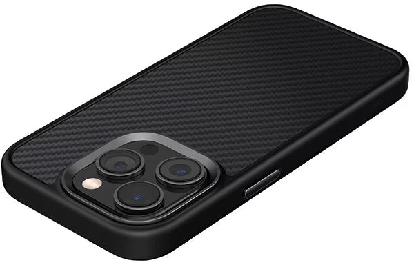 UNIQ HYBRID IPHONE 15 PRO MAX MAGCLICK CHARGING KEVA - CARBON (BLACK)