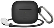 Uniq Vencer Silicone Hang Case for  Airpods 3 - Charcoal Dark Grey EOL