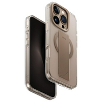 UNIQ HYBRID IPHONE 16 PRO (2024) 6.9 HELDRO MAX MAGCLICK WITH CAMERA STAND - TAUPE GOLD (TAUPE GOLD)