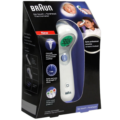 Braun Forehead Thermos can NTF3000