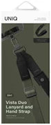 UNIQ VISTA DUO 2-IN-1 LANYARD AND HAND STRAP - FOREST (FOREST/BLACK)