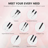 ELLESYE Blackhead Remover 6 PCS Pimple Popper Tool
