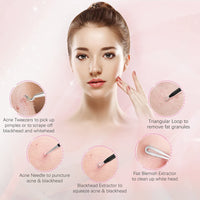 ELLESYE Blackhead Remover 6 PCS Pimple Popper Tool