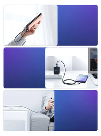 UGREEN USB-A 2.0 to USB-C Cable Nickel Plating Aluminum Braid 1.5m (Black) 18W US288