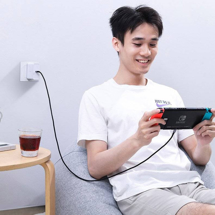 UGREEN USB-C Cable Aluminum Case with Braided 1m (Black) 100W US316