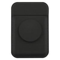 UNIQ FLIXA MAGNETIC CARD HOLDER AND POP-OUT GRIP-STAND - JET BLACK (JET BLACK) EOL