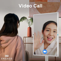 Engage EN-32-SCREEN-BIC 32" Android 11 All-in-One Touch Screen PC - 8GB/128GB, Rotating Display, Built-In Camera, 4G LTE, White