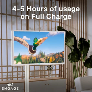 Engage 32" Smart Android Touch Screen Display - 2K Rotating Screen, Built-In Camera, WiFi (8+128GB)