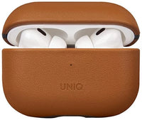 UNIQ TERRA GENUINE LEATHER AIRPODS PRO 2ND GEN (2022) CASE - TOFFEE BROWN (TOFFEE BROWN)