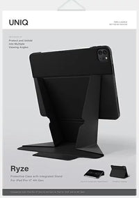 UNIQ RYZE NEW IPAD PRO 11 (2022/21) | AIR 10.9 (2022/20) - MIDNIGHT (BLACK) EOL
