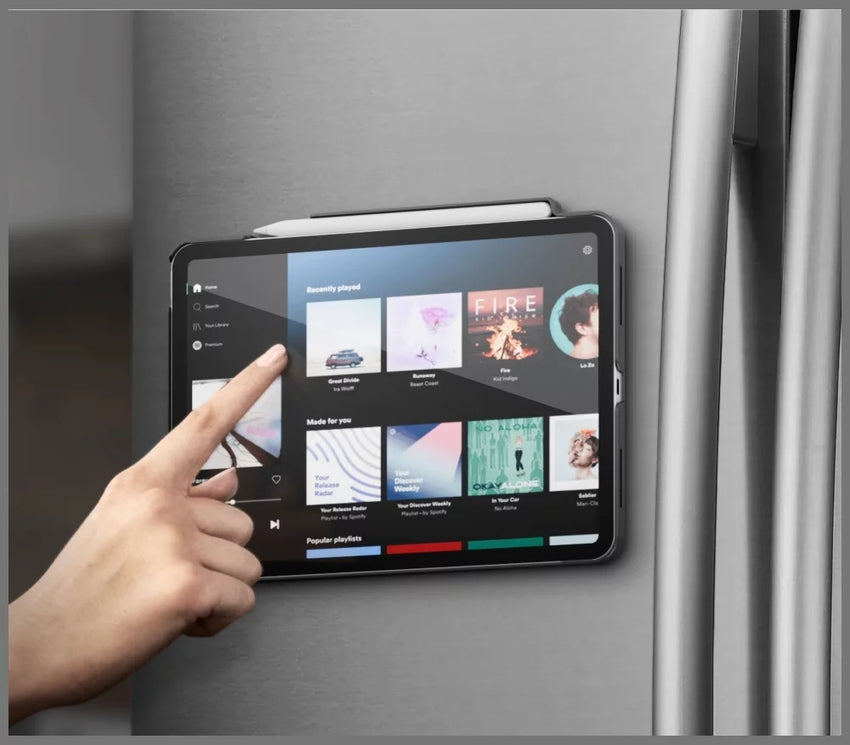 UNIQ ROVUS SNAPMOUNT MAGNETIC 360 ROTATING DETACHABLE CASE FOR IPAD (A16/10TH GEN) - DALLAS BLACK (DALLAS BLACK)