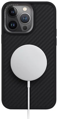 UNIQ HYBRID IPHONE 15 PRO MAX MAGCLICK CHARGING KEVA - CARBON (BLACK)