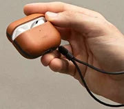 UNIQ TERRA GENUINE LEATHER AIRPODS PRO 2ND GEN (2022) CASE - TOFFEE BROWN (TOFFEE BROWN)