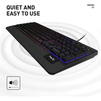 HAVIT KB488L Multi-function backlit keyboard black