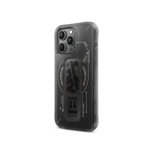SKINARMA IPHONE 15 PRO (6.7”) HELIO MAG-CHARGE + GRIP-STAND BLACK