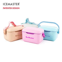 Icemaster Cooler Box with Handle and Strap Portable  ,Waterproof, insulated  carry it by hand or hang it over the shoulder, Optimised thermal insulation with 2 layers of AIRPOP and PolyPropylene