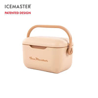 Icemaster Cooler Box with Handle and Strap Portable  ,Waterproof, insulated  carry it by hand or hang it over the shoulder, Optimised thermal insulation with 2 layers of AIRPOP and PolyPropylene