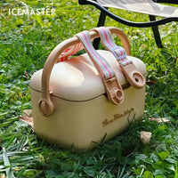 Icemaster Cooler Box with Handle and Strap Portable  ,Waterproof, insulated  carry it by hand or hang it over the shoulder, Optimised thermal insulation with 2 layers of AIRPOP and PolyPropylene