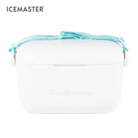 Icemaster Cooler Box with Handle and Strap Portable  ,Waterproof, insulated  carry it by hand or hang it over the shoulder, Optimised thermal insulation with 2 layers of AIRPOP and PolyPropylene