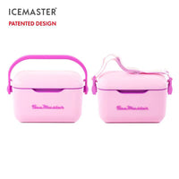 Icemaster Cooler Box with Handle and Strap Portable  ,Waterproof, insulated  carry it by hand or hang it over the shoulder, Optimised thermal insulation with 2 layers of AIRPOP and PolyPropylene