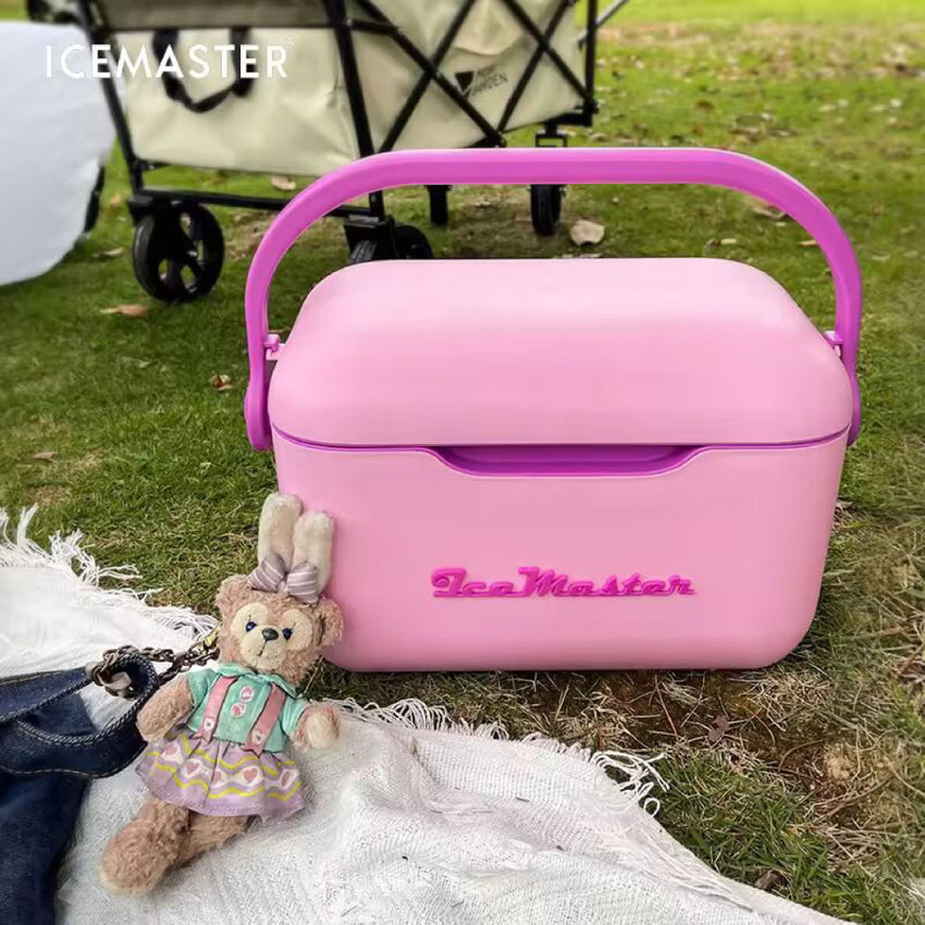 Icemaster Cooler Box with Handle and Strap Portable  ,Waterproof, insulated  carry it by hand or hang it over the shoulder, Optimised thermal insulation with 2 layers of AIRPOP and PolyPropylene