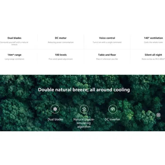 Xiaomi Smart Standing Fan 2 UK BHR5683HK