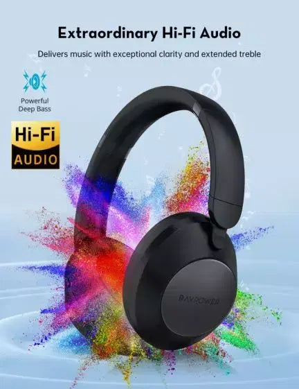 Ravpower RP-BH1019 ANC Bluetooth Headphone BLACK