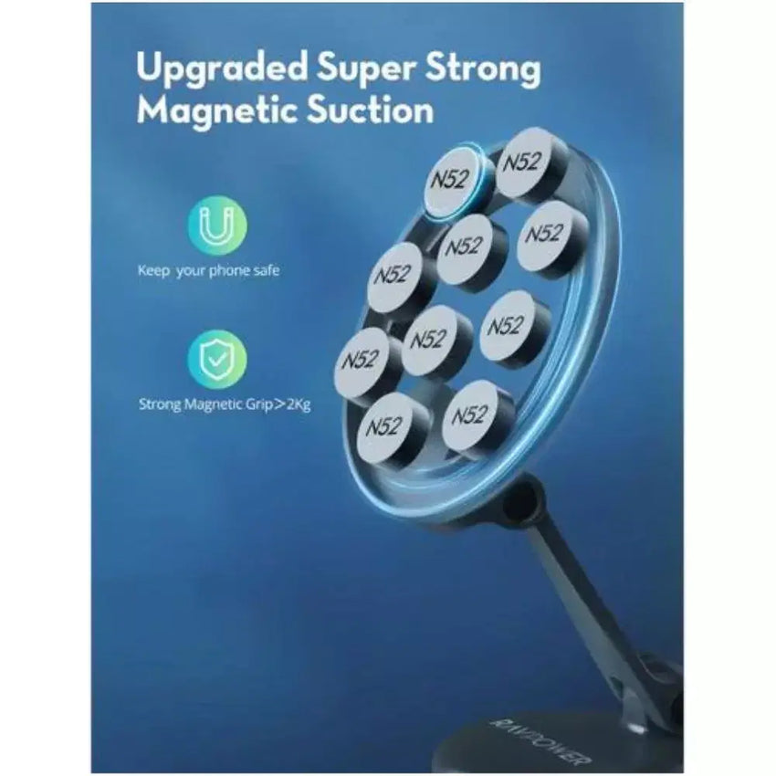 RAVPower RP-SH1003 N52 Magnet Phone holder BLACK