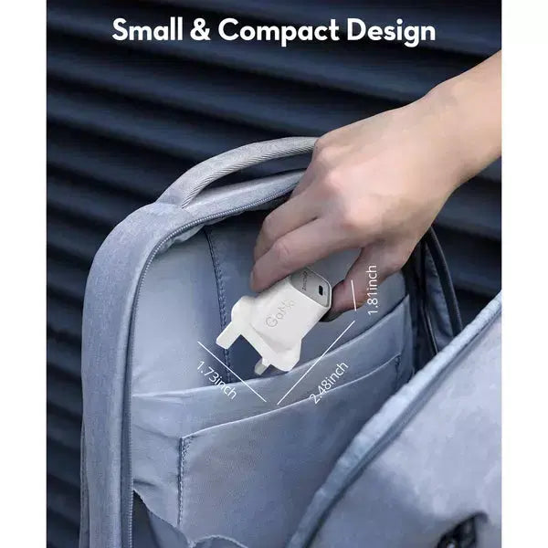 RAVPower RP-PC1056 Mini PD30W  GaN type C Charger White