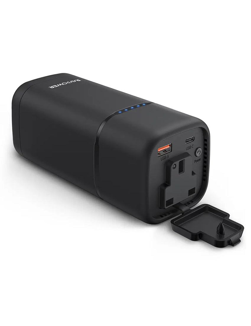 RAVPower RP-PB054 PD Pioneer 20000mAh 80W AC Portable Power Bank Black