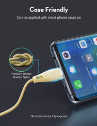 RAVPower RP-CB1037 60W C-C 1.2M USB2.0 3A Cable yellow