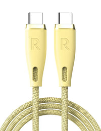 RAVPower RP-CB1037 60W C-C 1.2M USB2.0 3A Cable yellow