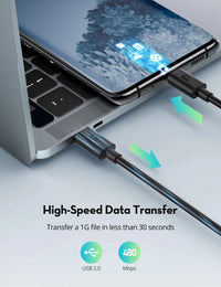 RAVPower RP-CB068 2m Type-C to
Tyep-C Cable TPE Black